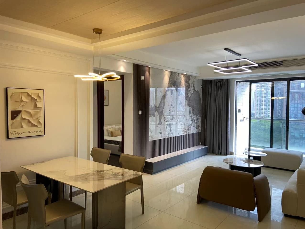 Apartment for rent 2BR 80SQM-Poly Whisper Garden (保利心语花园